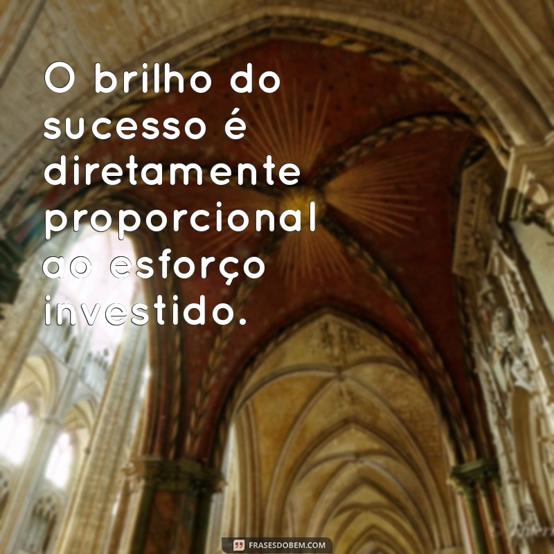 Trabalho Duro: A Chave para o Sucesso e Realização Pessoal 