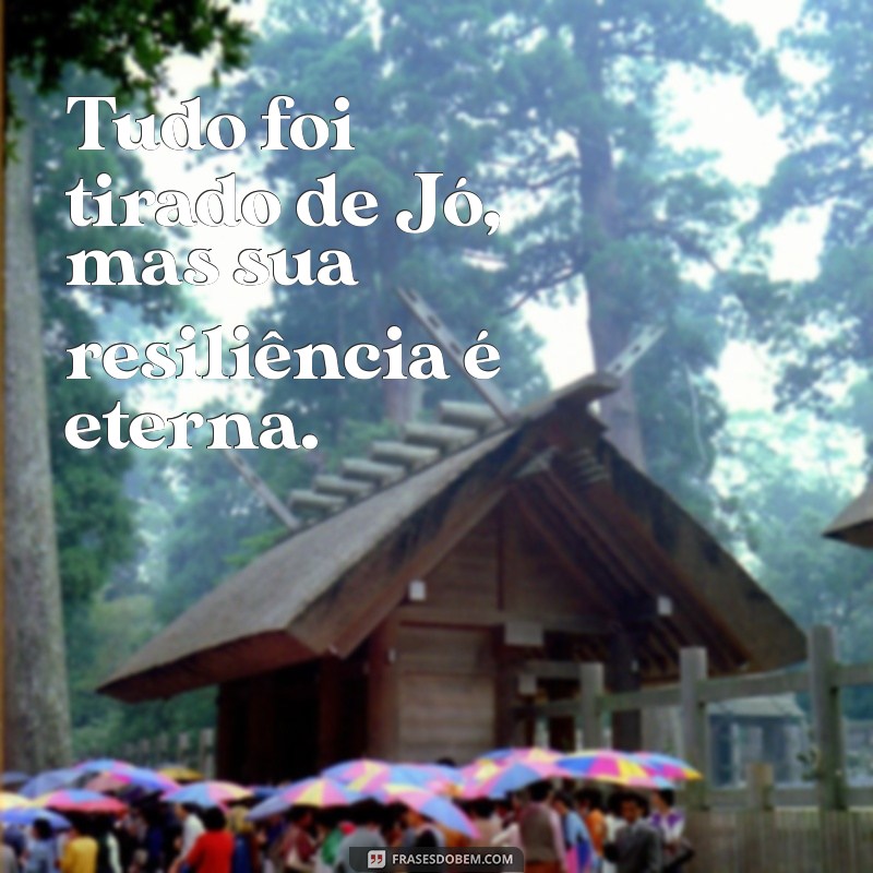 Como a História de Jó nos Ensina Sobre Resiliência e Fé em Tempos Difíceis 