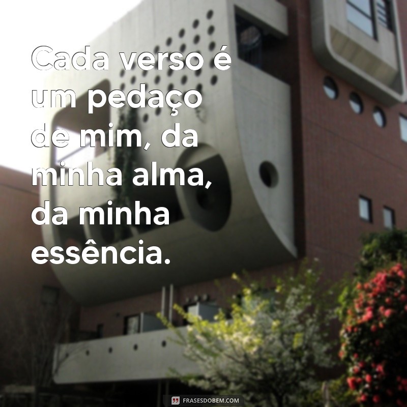 Descubra as melhores frases da letra da música Poesia Acústica 6 