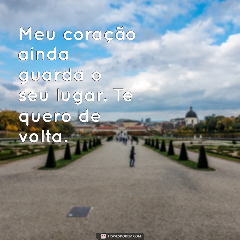 Como Reconquistar o Amor: Dicas para Dizer Te Quero de Volta 