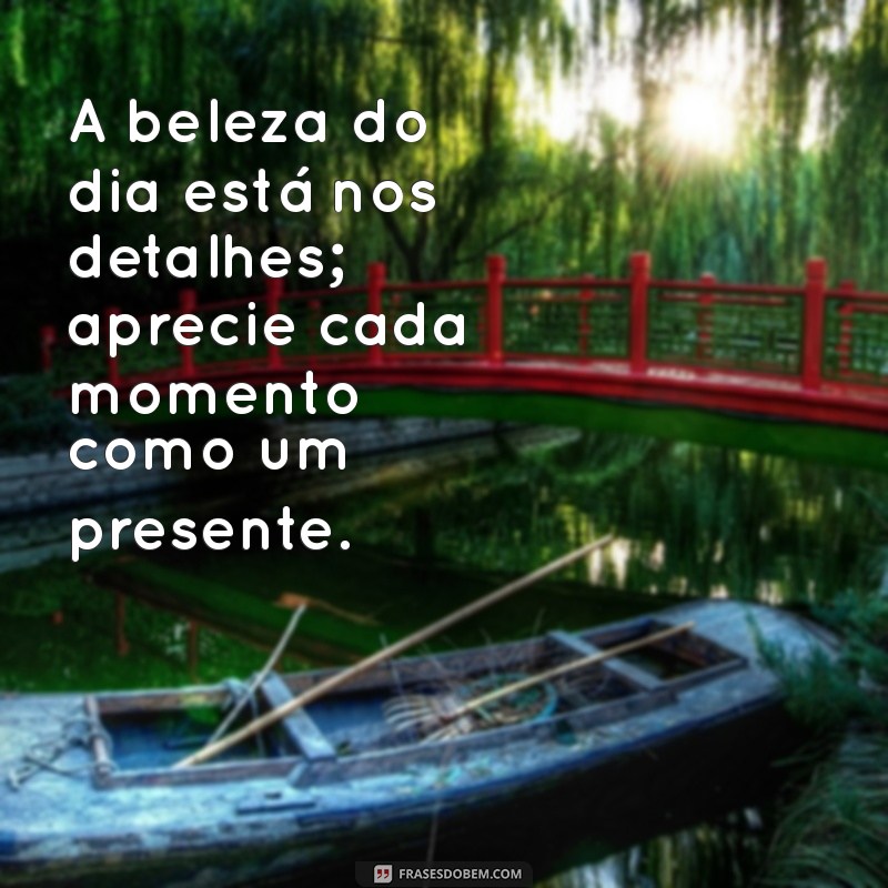 Frases Inspiradoras de Bom Dia: Sabedoria para Começar o Dia com Positividade 