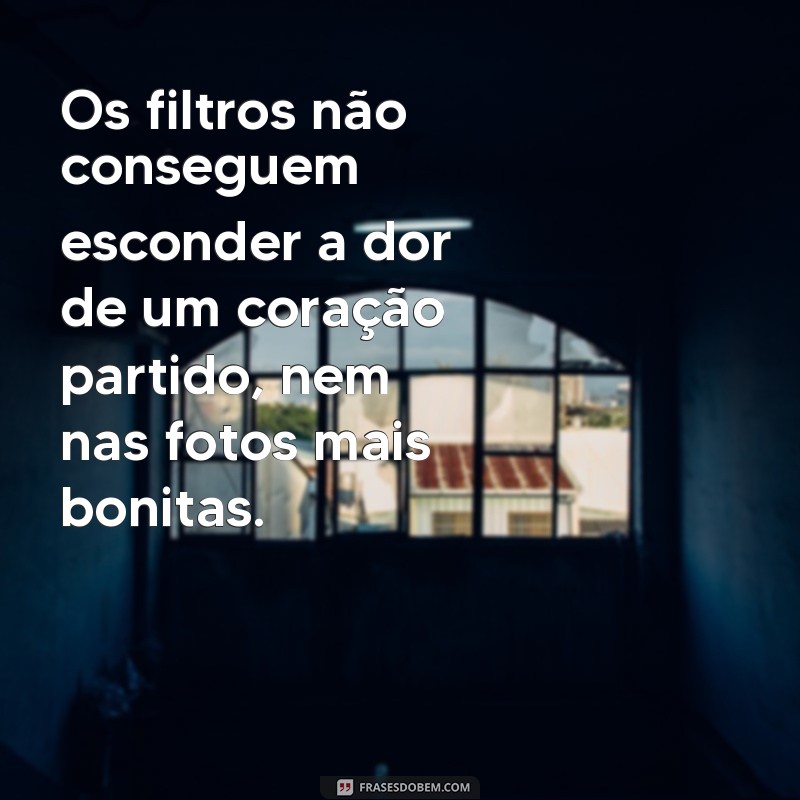 Descubra as melhores fotos de coração partido com frases impactantes 