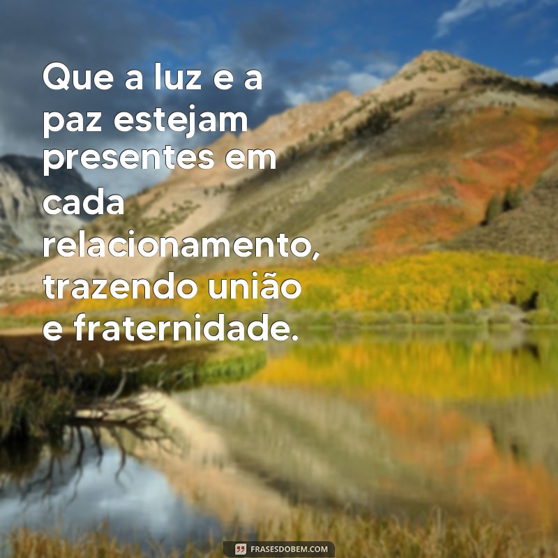 Descubra a serenidade com estas inspiradoras frases de luz e paz 