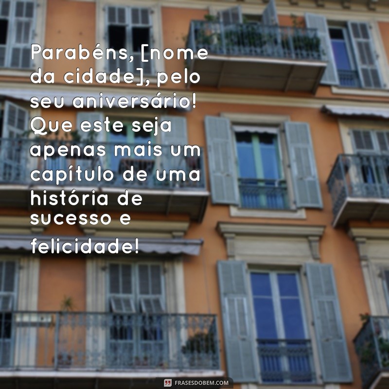 Descubra as melhores frases para comemorar o aniversário da sua cidade! 