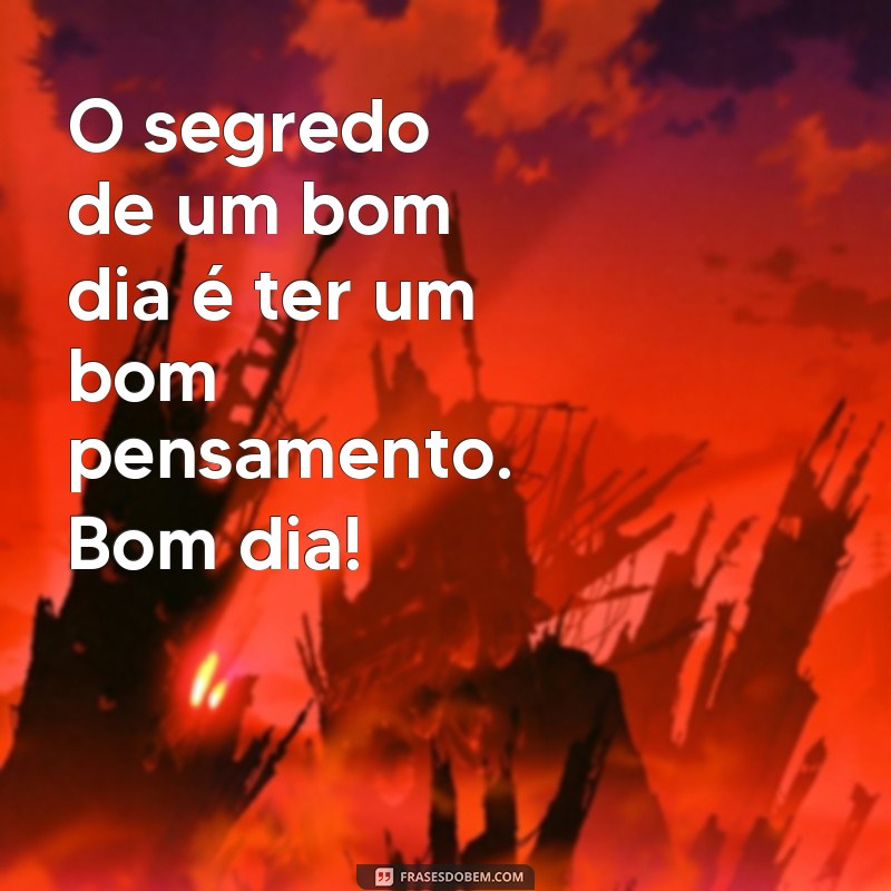 Descubra as melhores frases de bom dia para compartilhar no WhatsApp! 