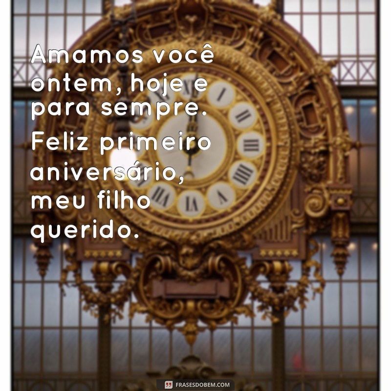 Descubra as melhores frases para celebrar o aniversário de 1 ano do seu filho! 