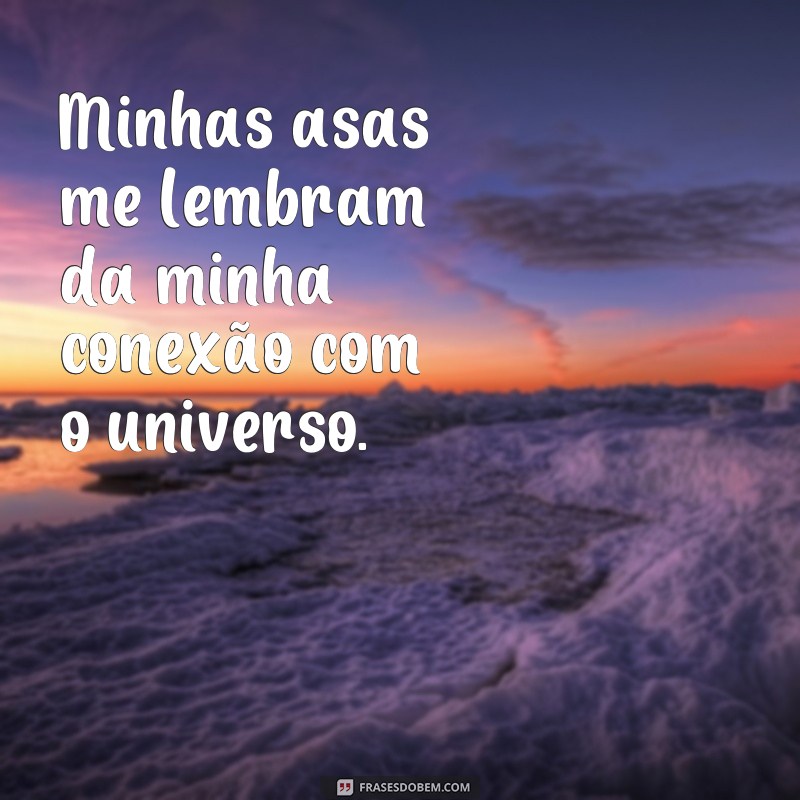 Descubra as melhores frases para legendar suas fotos com asas de anjo 