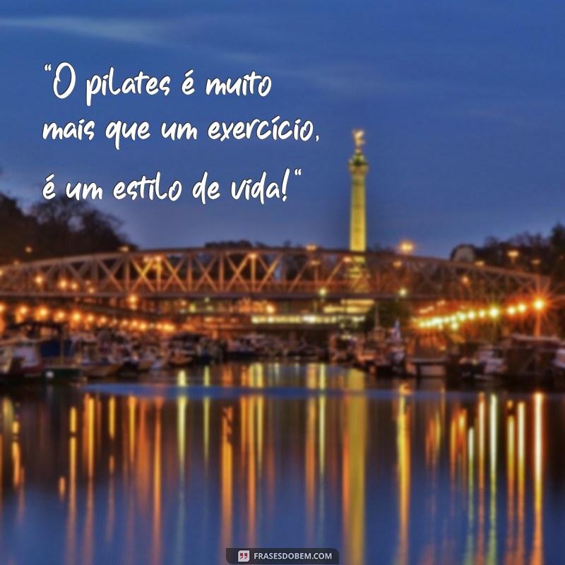 frases de pilates para fotos 