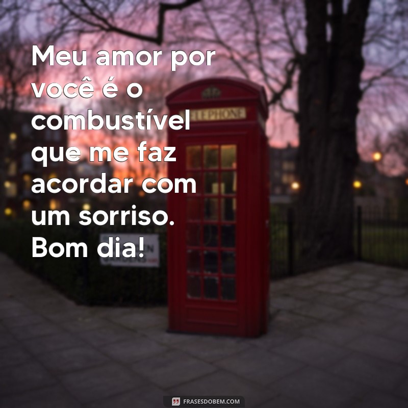 Encante seu amor com as melhores frases de bom dia em GIF 