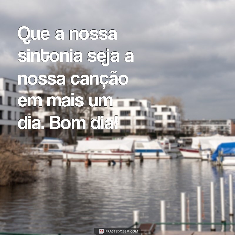 Encante seu amor com as melhores frases de bom dia em GIF 