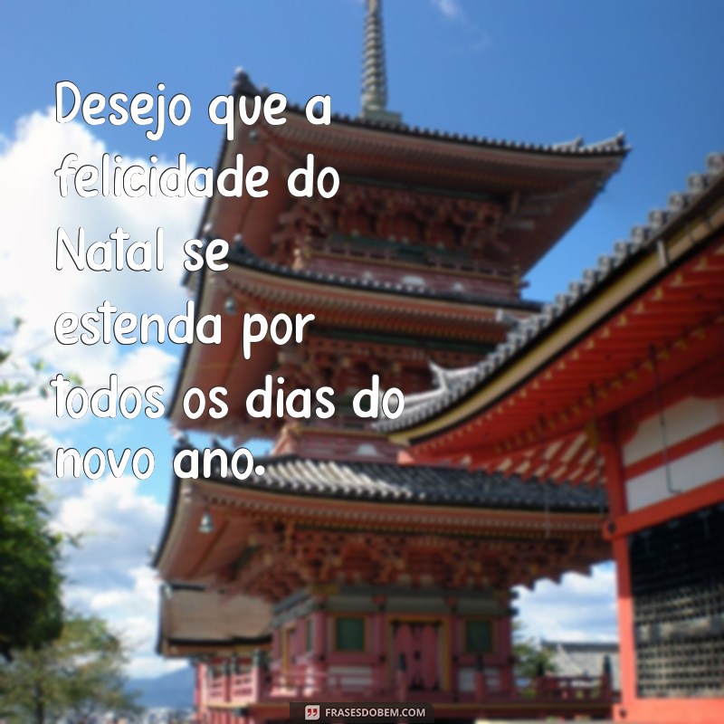 Frases Inspiradoras para um Feliz Natal e um Próspero Ano Novo 