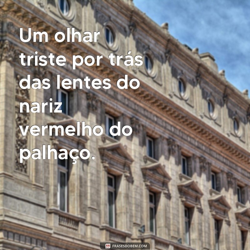 Descubra as Melhores Frases para Fotos de Palhaço Triste e Compartilhe sua Melancolia 