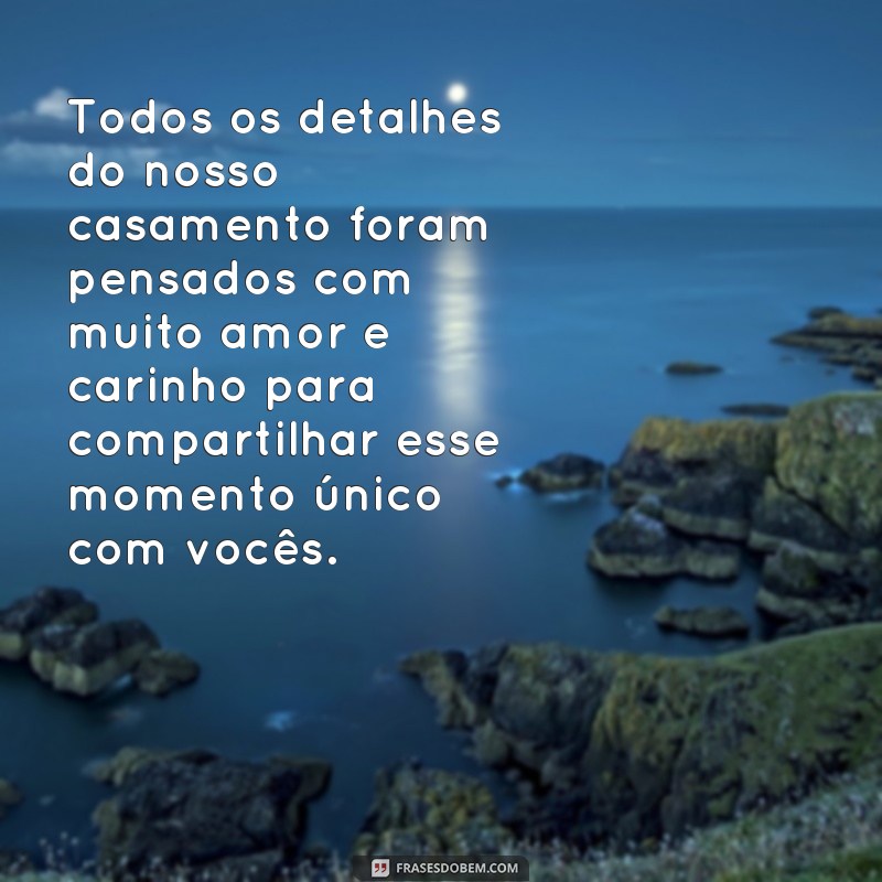 Encante seus convidados com as melhores frases para o seu site de casamento 