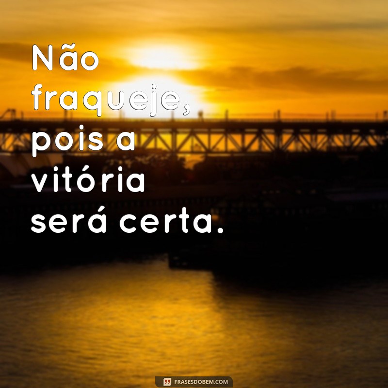 Descubra as melhores frases motivacionais para enfrentar a luta e conquistar a vitória 