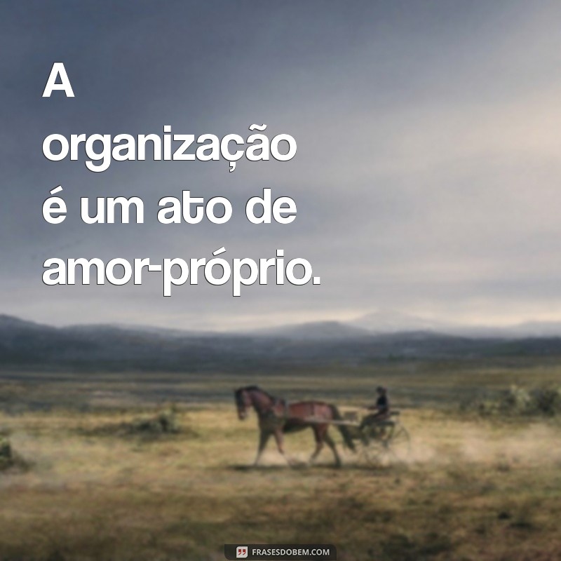 20 Frases Inspiradoras sobre Organização para Transformar sua Vida 