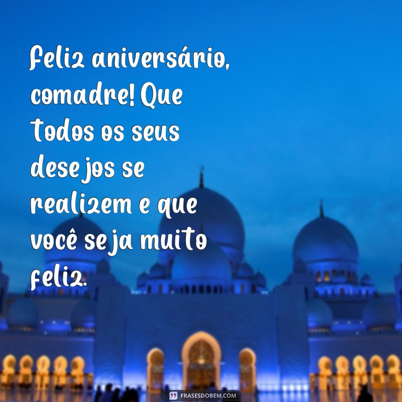 Encante sua comadre com as melhores frases de feliz aniversário em versões curtas 