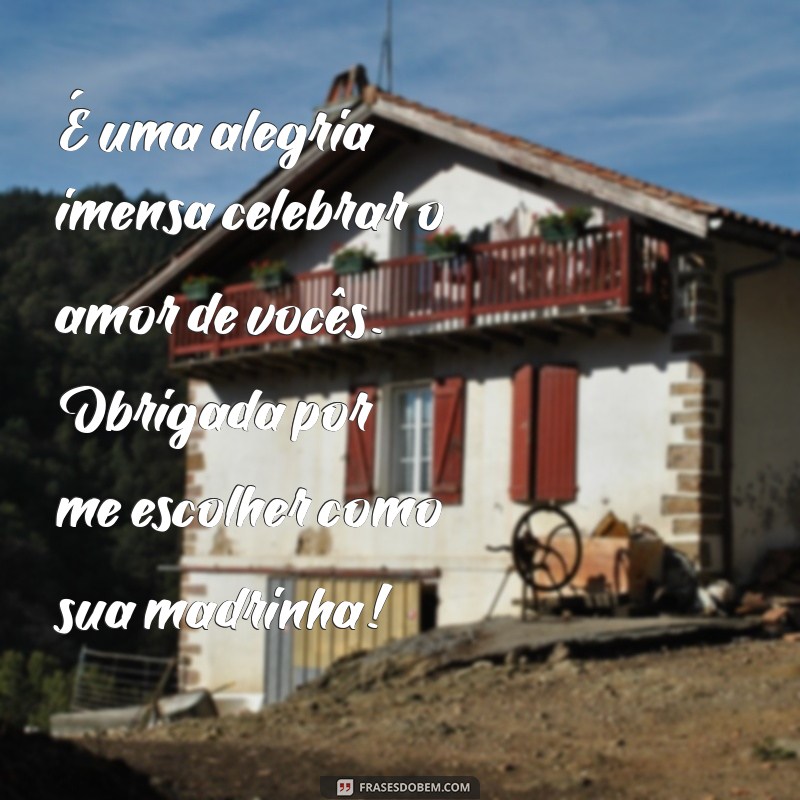 Frases Inspiradoras de Agradecimento para Madrinhas de Casamento 