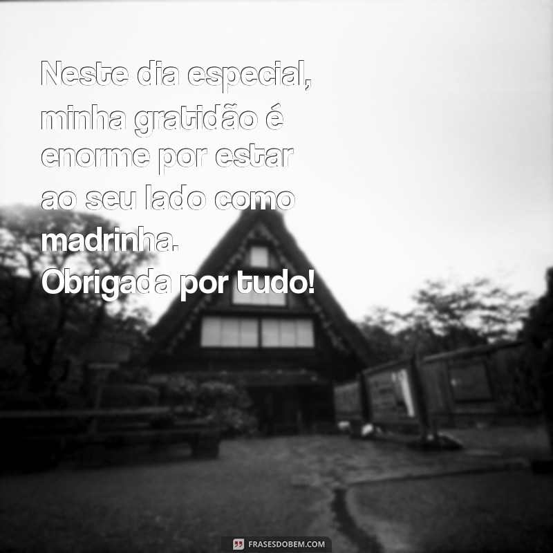 Frases Inspiradoras de Agradecimento para Madrinhas de Casamento 