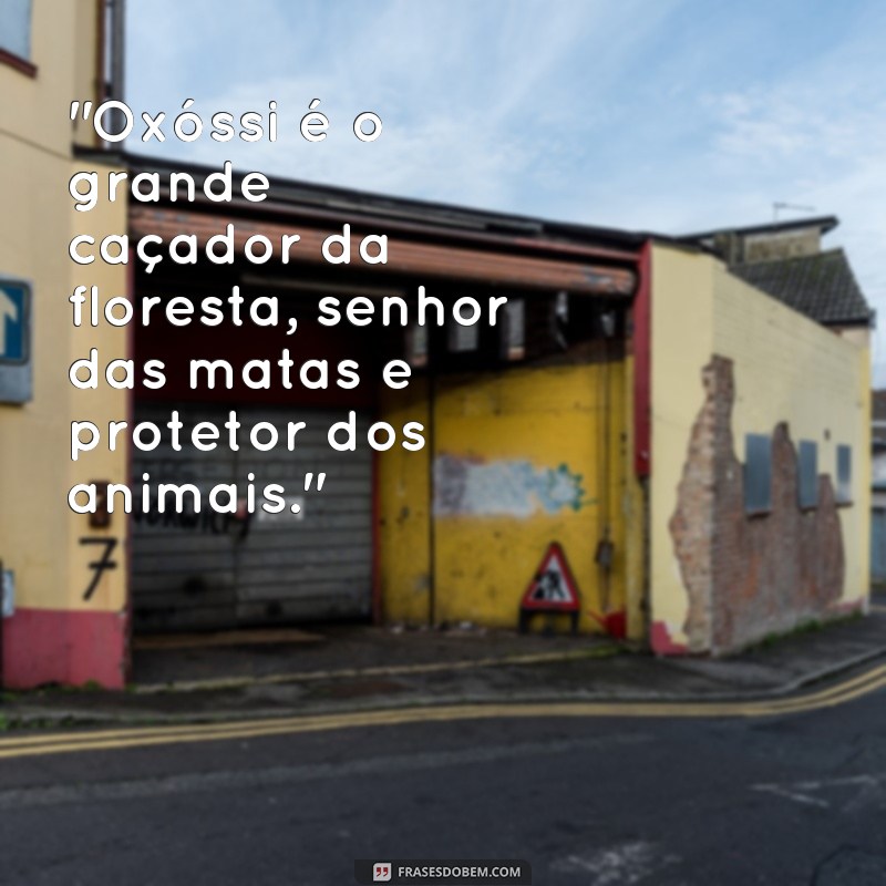 frases oxossi frases 