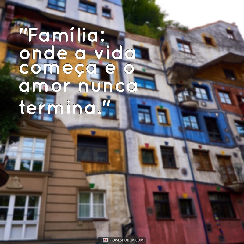 frases para foto de familia 