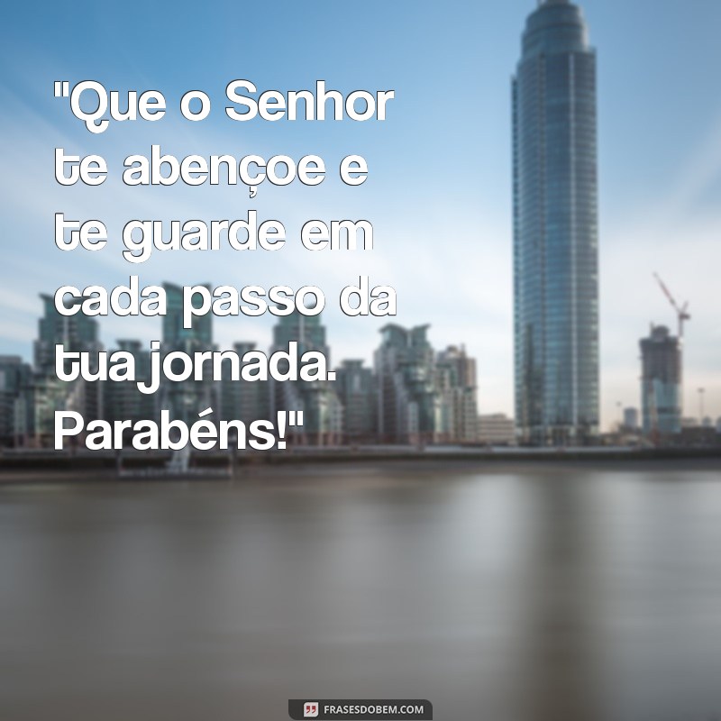 frases parabéns bíblico 