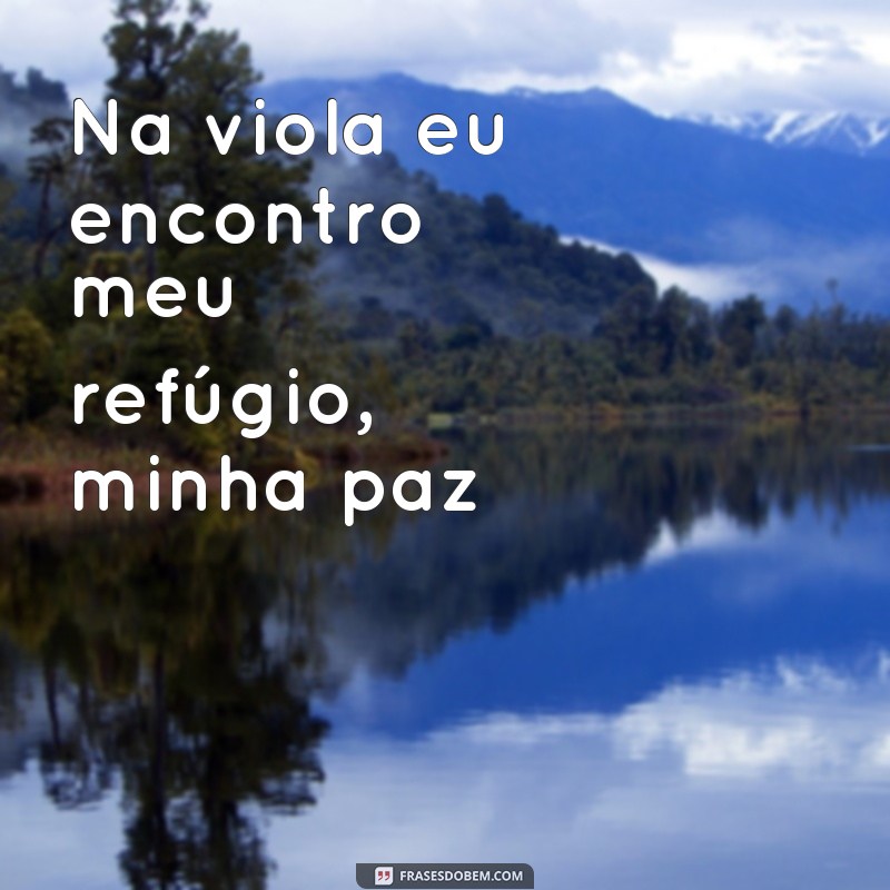 Descubra as melhores frases do modão de viola para se emocionar e se inspirar 