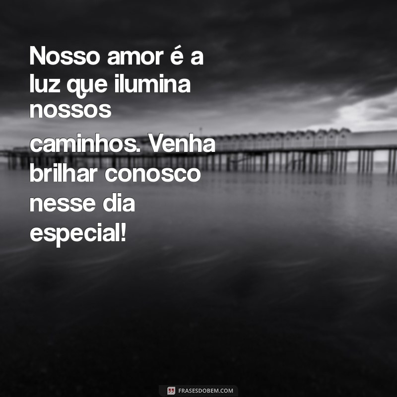 Frases de Amor Inspiradoras para Convites de Casamento Perfeitos 