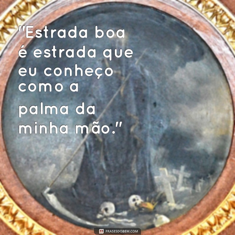 frases de caminhoneiro qualificado 