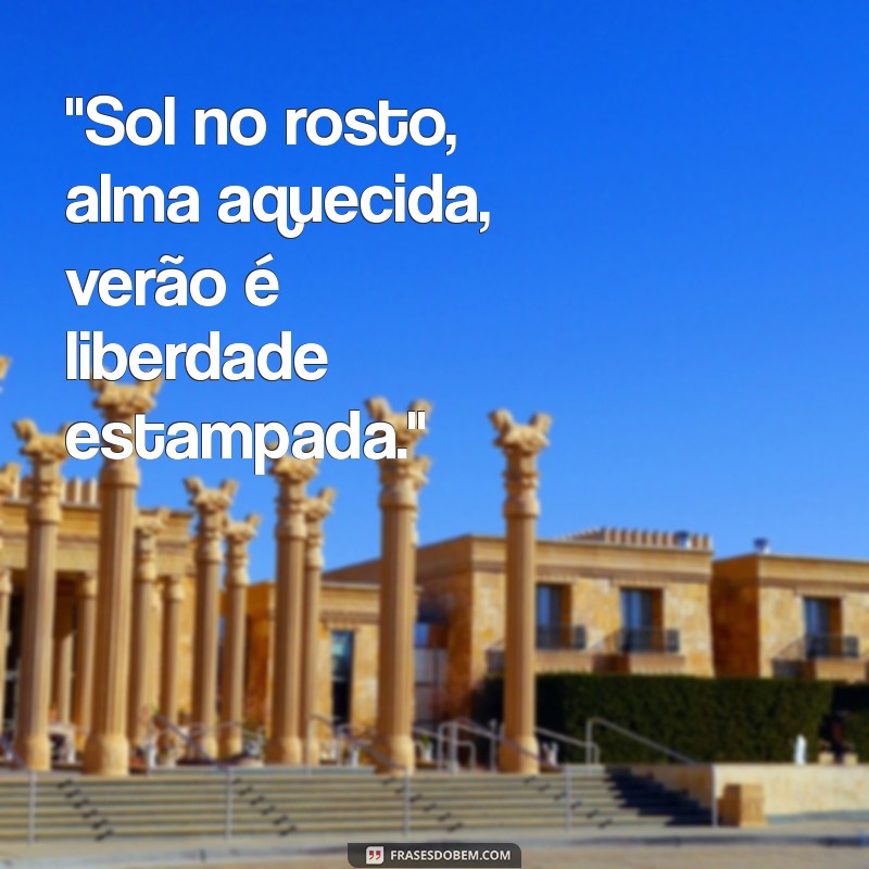 frases de verão tumblr 