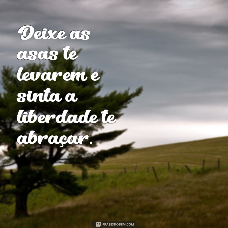 Descubra as melhores frases para voar com liberdade e inspirar sua alma 