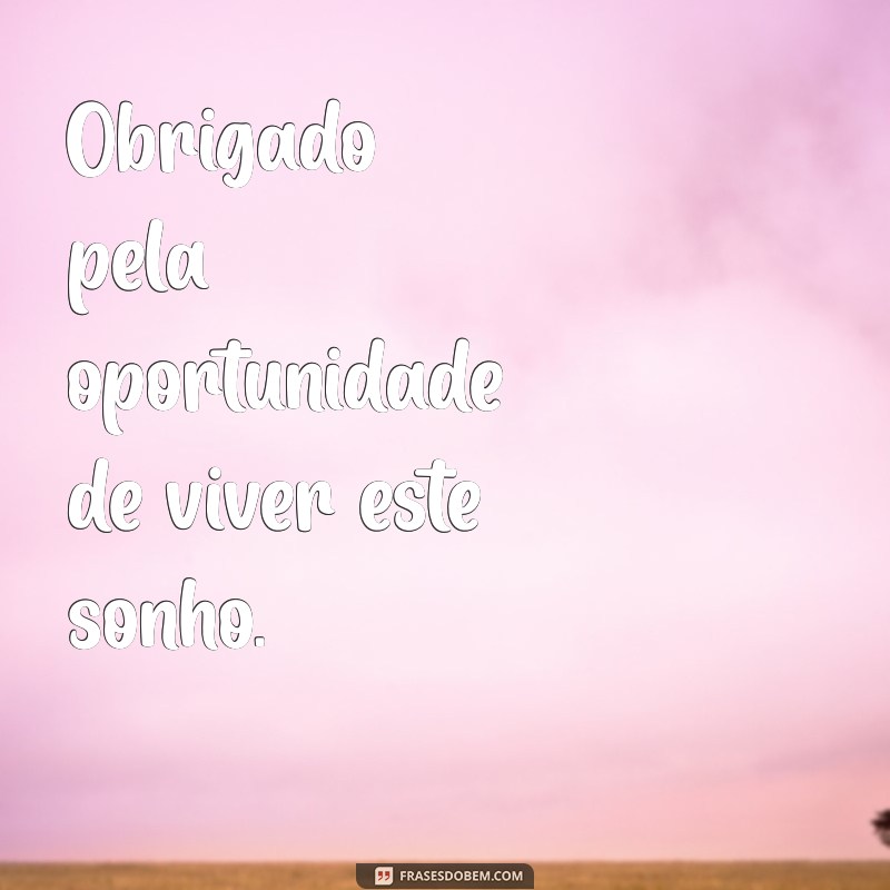 Frases Inspiradoras de Agradecimento por Sonhos Realizados 