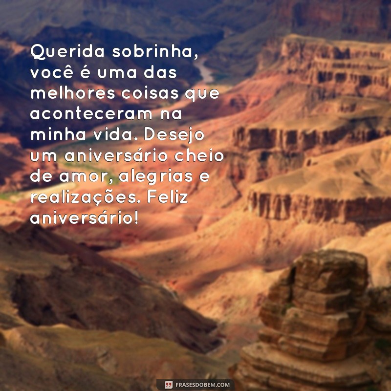 Encante sua sobrinha com essas emocionantes frases de aniversário 