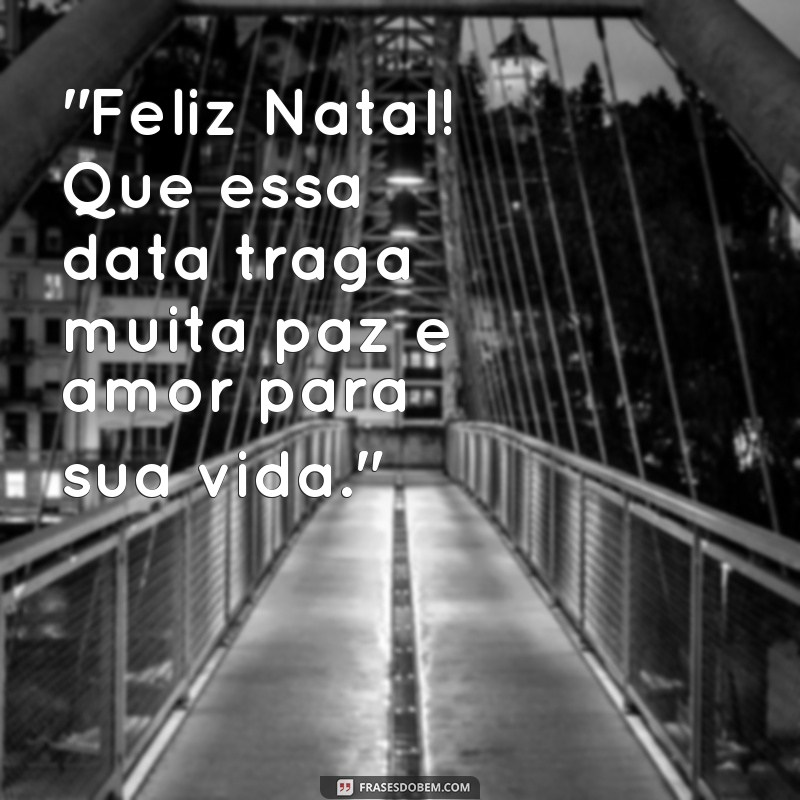 frases fotos de natal para perfil 