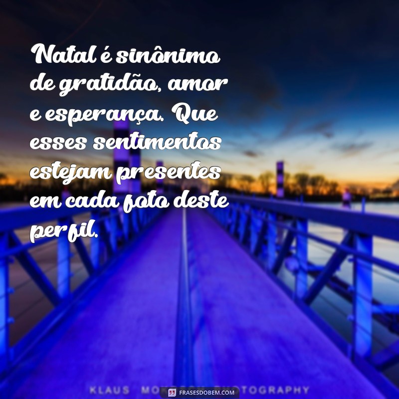 Descubra as melhores frases para fotos de Natal e deixe seu perfil ainda mais encantador! 