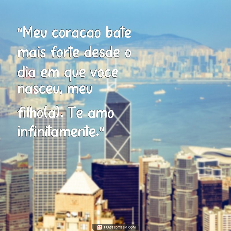 frases de amor para filhos status 