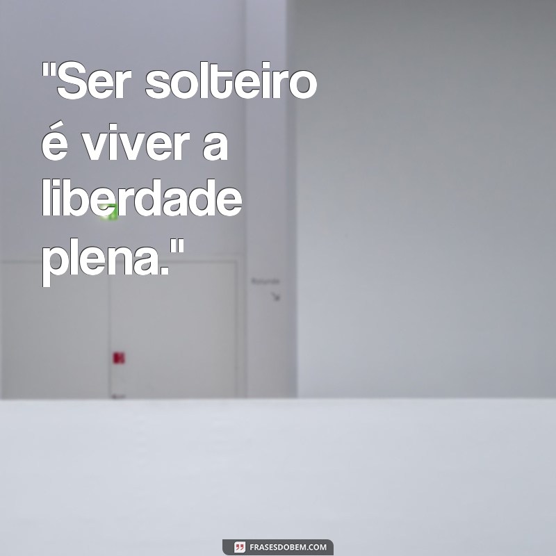 frases de pessoas solteiras 