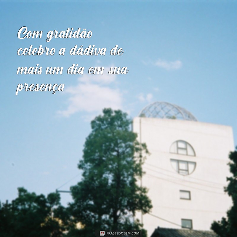 Frases Inspiradoras: Agradecendo ao Senhor por Mais um Dia 