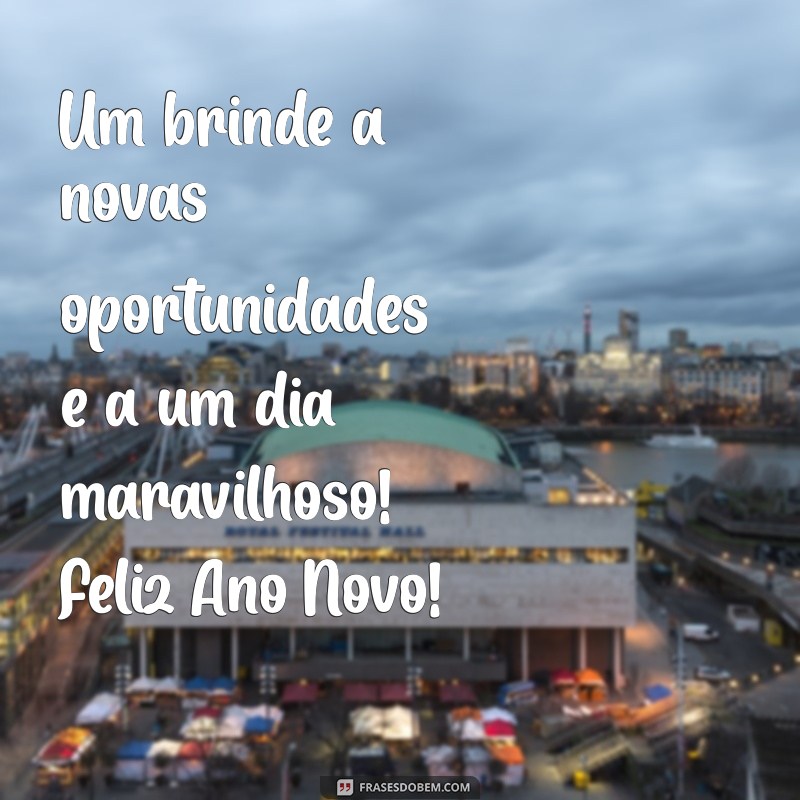 Frases Inspiradoras de Bom Dia para Celebrar um Feliz Ano Novo 