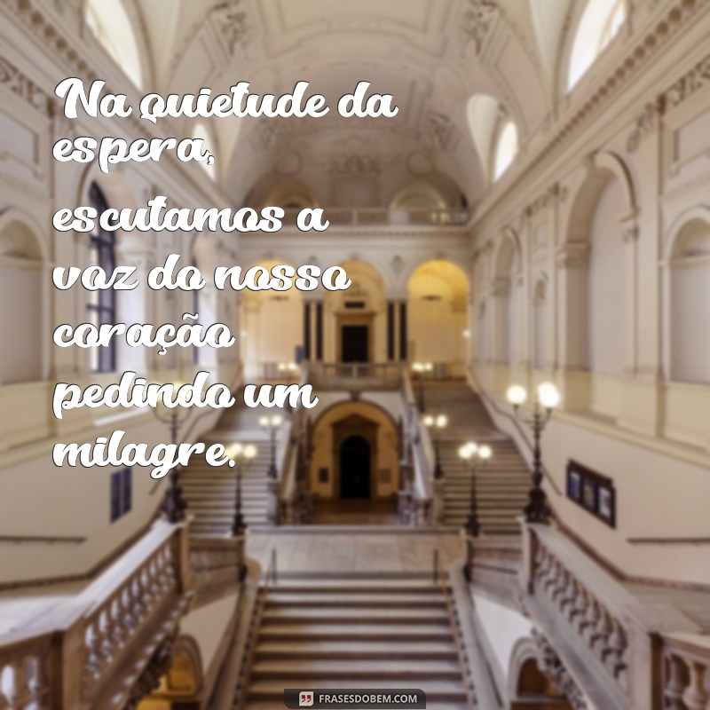 Frases Inspiradoras sobre a Espera de um Milagre: Encontre Esperança e Motivação 