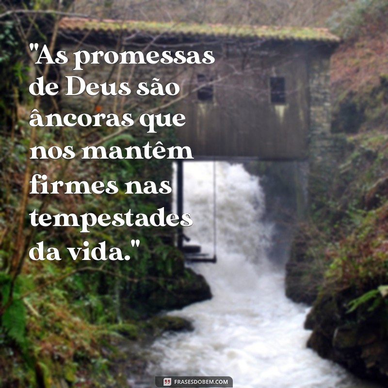 frases sobre promessas de deus 