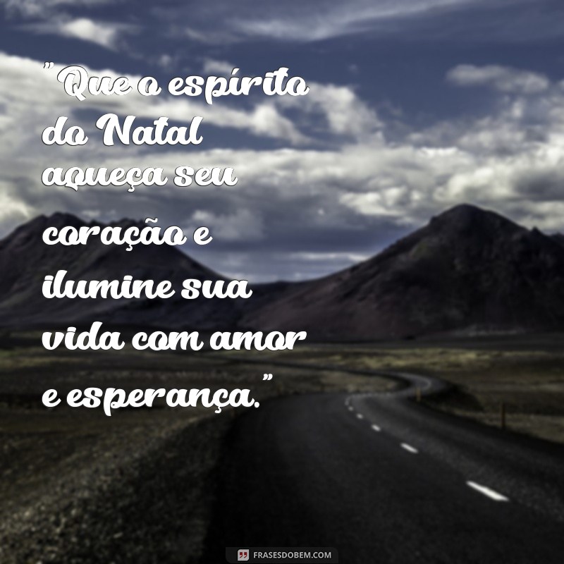 frases de natal para emocionar 