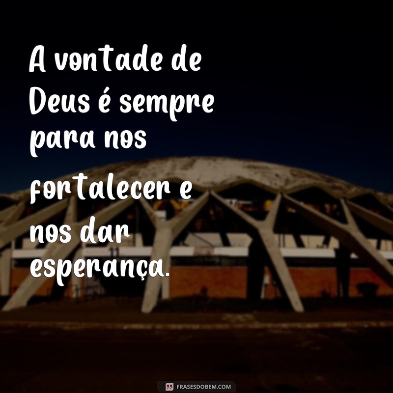 Descubra as Melhores Frases que Expressam a Vontade de Deus em Sua Vida 