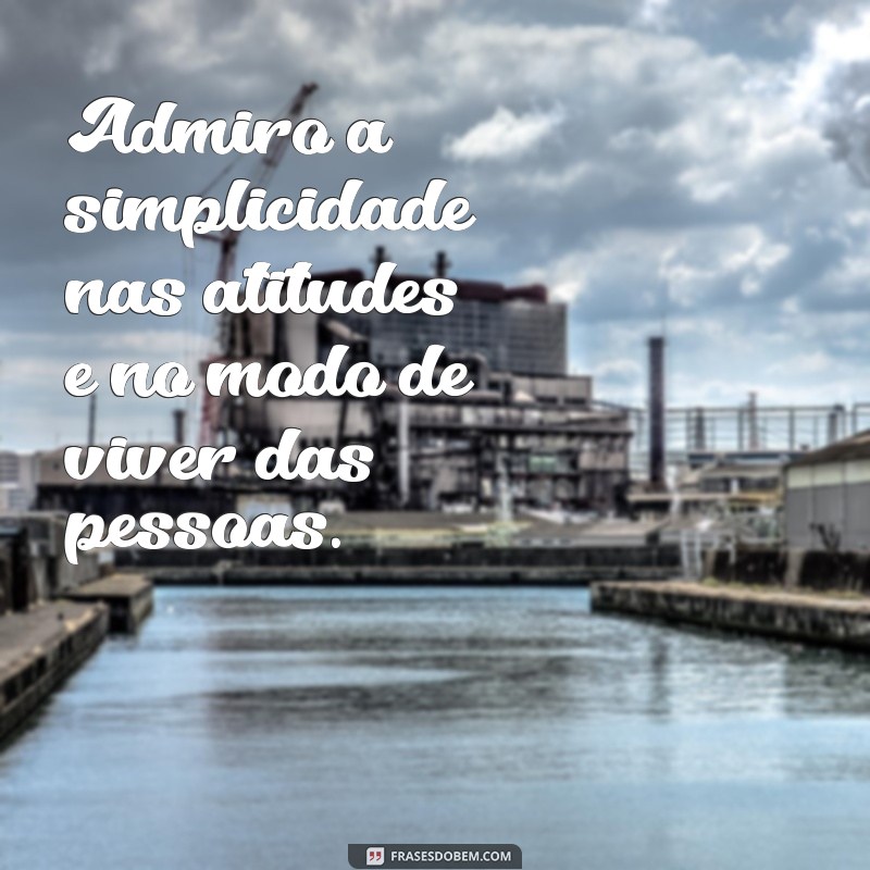 Descubra o poder das frases sobre apreciar a simplicidade das pessoas 