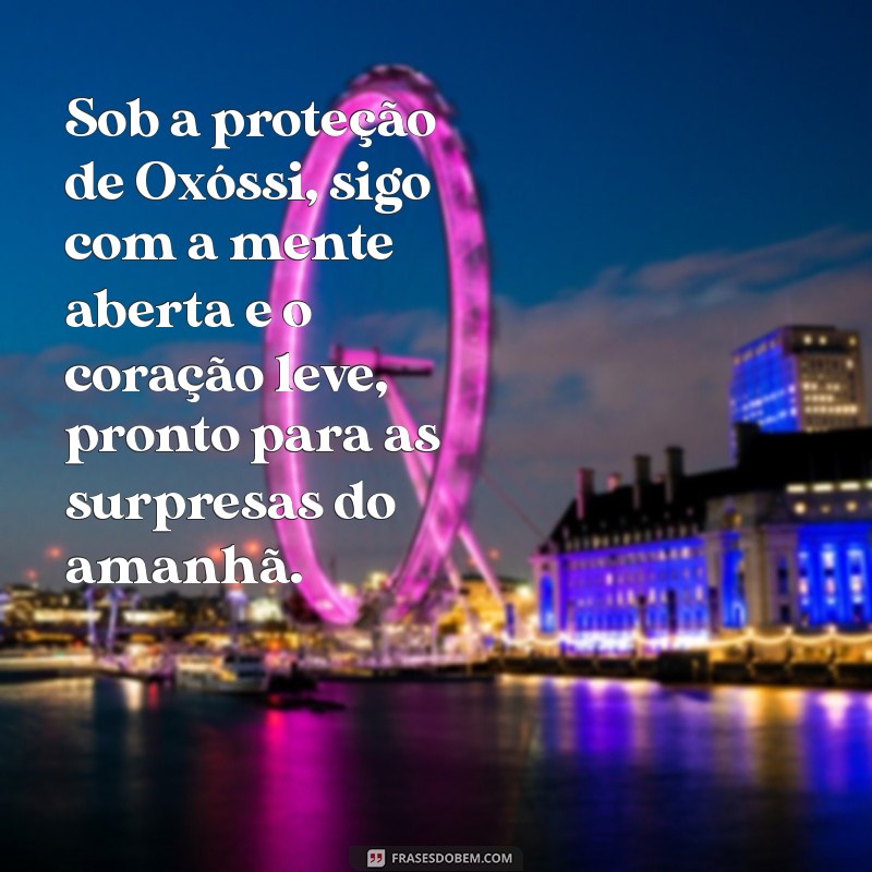 Frases Inspiradoras de Oxóssi: Sabedoria e Conexão com a Natureza 