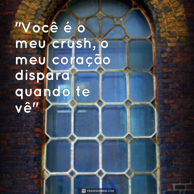 frases cantadas para dar no crush 