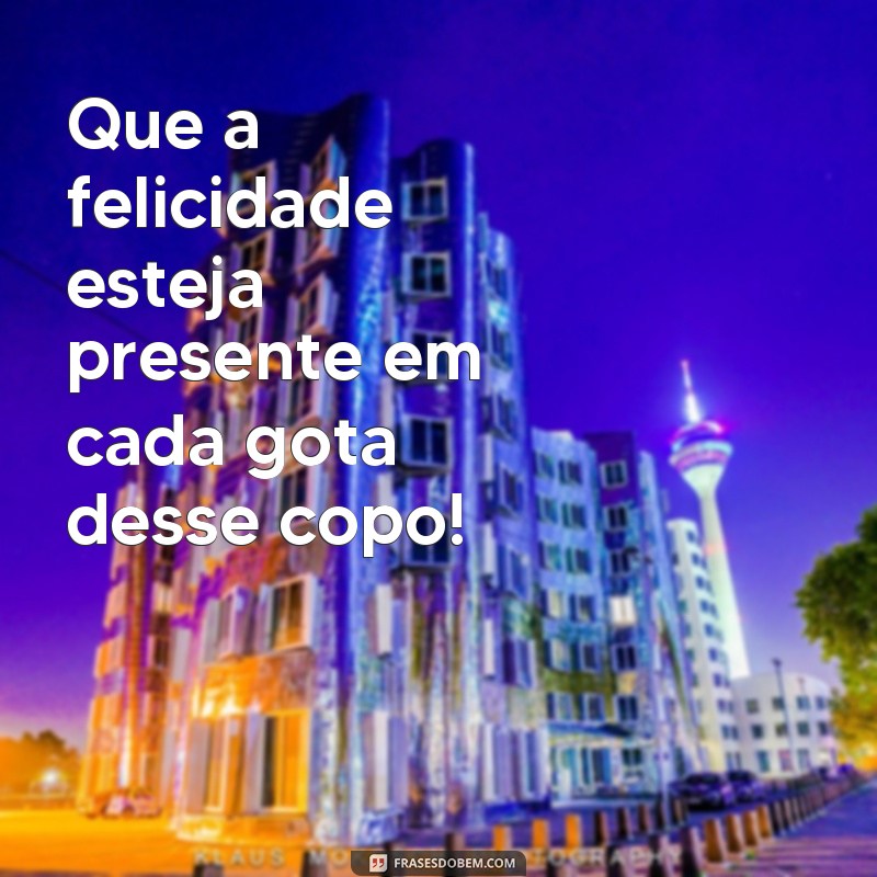 Encante seus convidados com frases especiais para personalizar copos de aniversário 