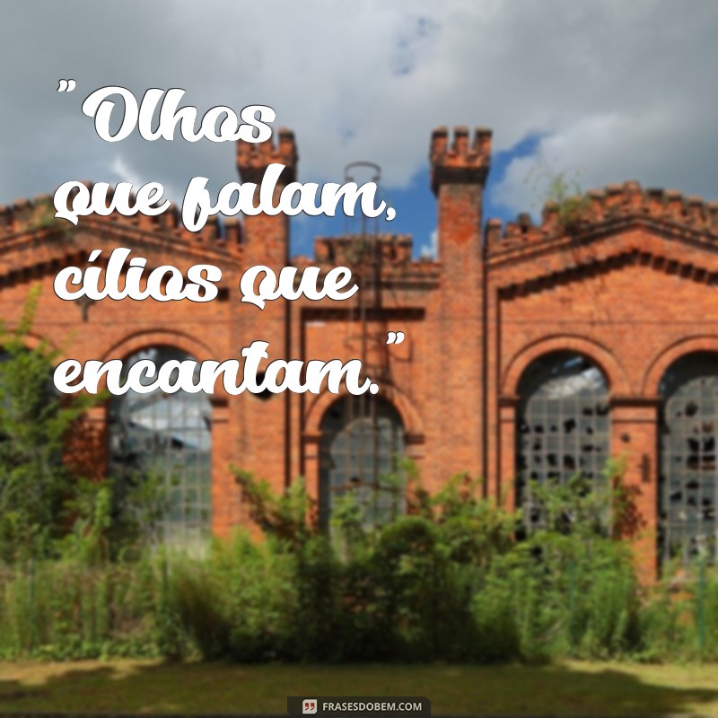 frases de cilios 