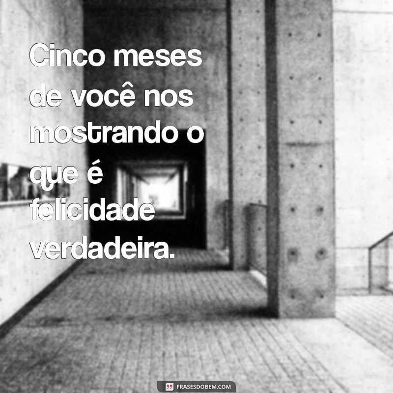 Frases Inspiradoras para Celebrar 5 Meses do Seu Bebê: Estilo Tumblr 