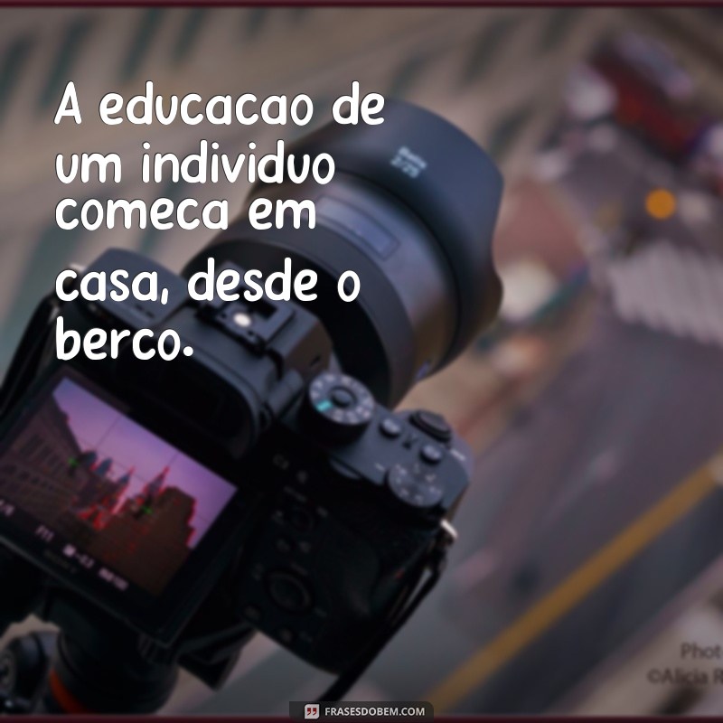 Descubra as melhores frases sobre educação que provam que ela vem de berço 