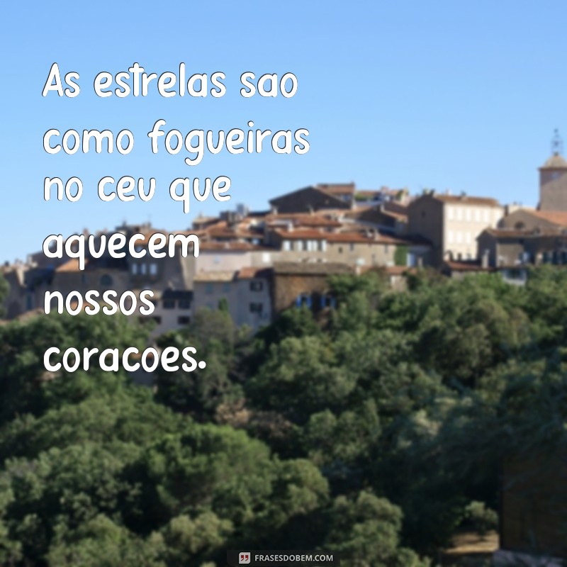 Descubra as mais belas frases inspiradoras sobre as estrelas no céu 